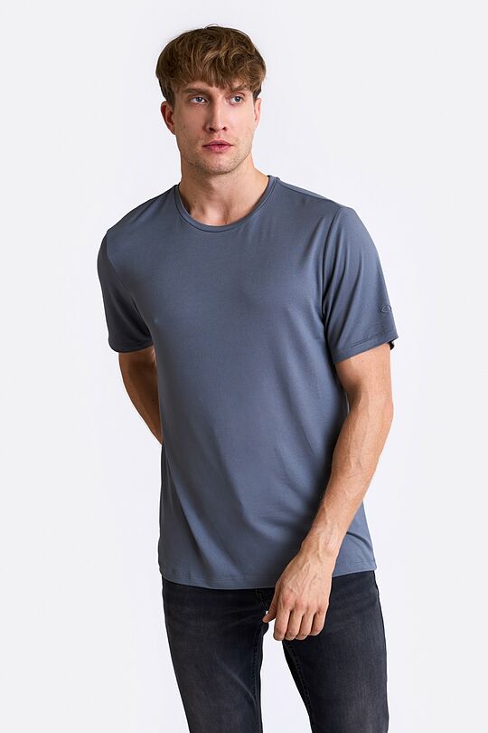 Peach touch synthetic T-shirt 1 | GREY | Audimas