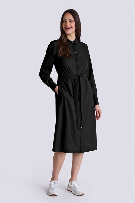 Shirt dress 1 | BLACK | Audimas