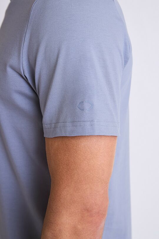 Short sleeve cotton T-shirt 3 | GREY | Audimas