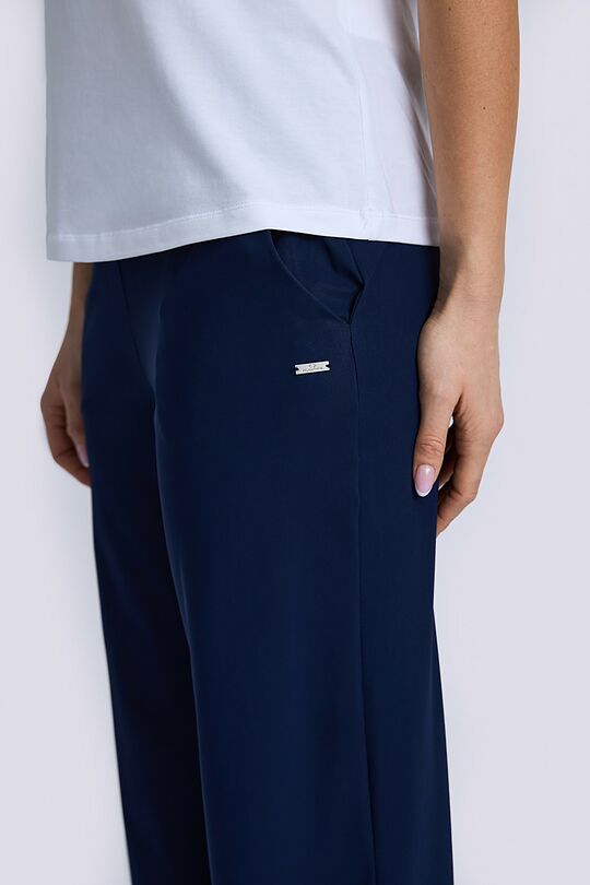 SENSITIVE relaxed fit pants 4 | BLUE | Audimas