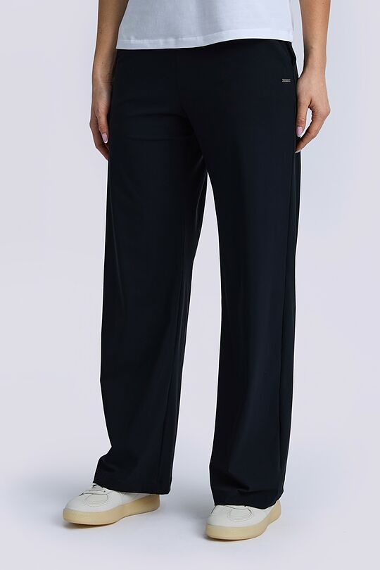 SENSITIVE relaxed fit pants 2 | BLACK | Audimas