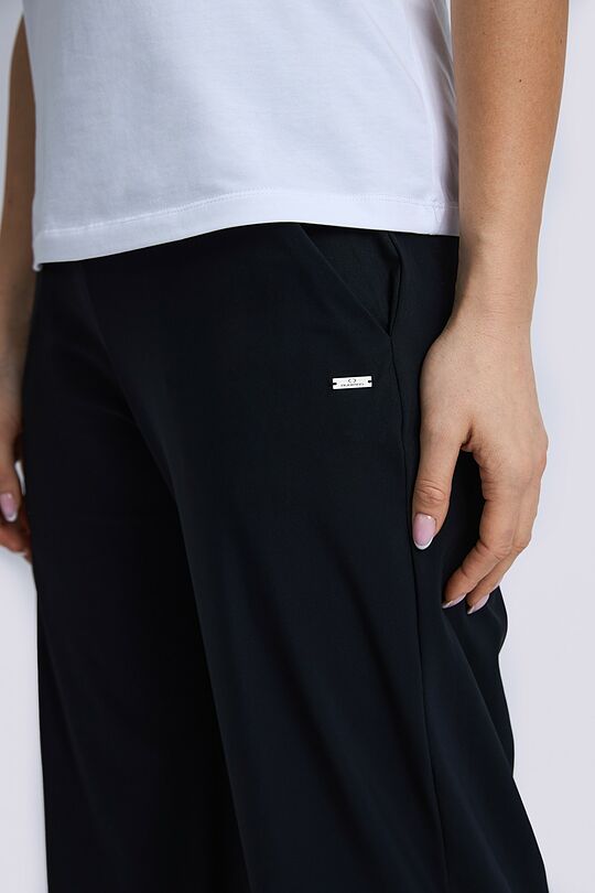 SENSITIVE relaxed fit pants 4 | BLACK | Audimas