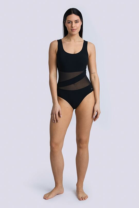 SENSITIVE one piece swimsuit 3 | BLACK | Audimas