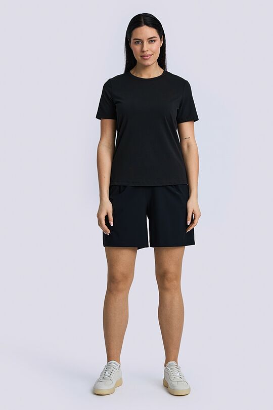 SENSITIVE lightweight shorts 6 | BLACK | Audimas