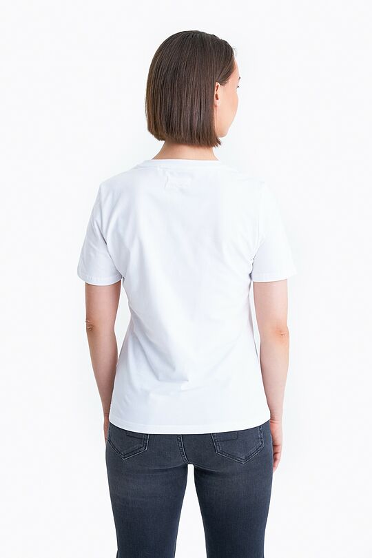 Short sleeves cotton T-shirt Together 3 | WHITE | Audimas