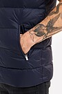 Down vest with detachable hood 4 | BLUE | Audimas