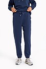 Organic cotton fleece sweatpants 2 | BLUE | Audimas