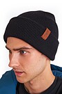 Merino fisherman beanie 2 | BLACK | Audimas