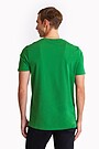 Organic cotton short sleeve T-shirt 2 | GREEN | Audimas