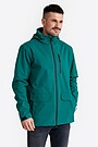 Light water repellant parka jacket  with 20,000 membrane 1 | GREEN | Audimas