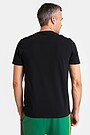 Short sleeves cotton T-shirt Nemunas 3 | BLACK | Audimas
