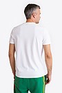 Short sleeves cotton T-shirt Nemunas 3 | WHITE | Audimas