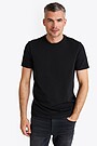 Short sleeve cotton T-shirt 1 | BLACK | Audimas