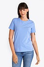 Short sleeve cotton T-shirt 1 | BLUE | Audimas