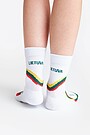 National collection long cotton socks set 4 | GREEN | Audimas