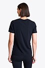 Cotton short sleeve T-shirt 2 | BLACK | Audimas