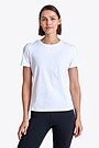 Cotton short sleeve T-shirt 1 | WHITE | Audimas