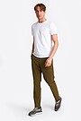 Outdoor light stretch woven trousers 1 | GREEN | Audimas