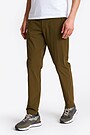 Outdoor light stretch woven trousers 2 | GREEN | Audimas