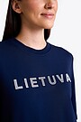 National collection embroidered sweatshirt 3 | BLUE | Audimas