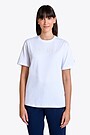 National collection embroidered cotton T-shirt 1 | WHITE | Audimas