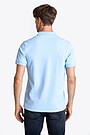 Organic cotton polo T-shirt 2 | BLUE | Audimas