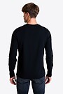 Cotton modal long sleeve top 2 | BLACK | Audimas