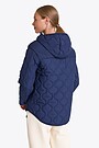 Short quilted transitional jacket 2 | BLUE | Audimas