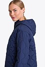 Short quilted transitional jacket 3 | BLUE | Audimas