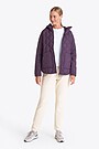 Short quilted transitional jacket 5 | PURPLE | Audimas