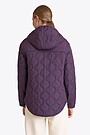 Short quilted transitional jacket 2 | PURPLE | Audimas