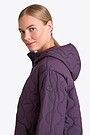 Short quilted transitional jacket 3 | PURPLE | Audimas