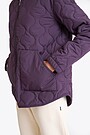 Short quilted transitional jacket 4 | PURPLE | Audimas