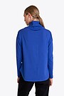 Cotton modal high neck top 2 | BLUE | Audimas