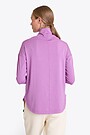 Cotton modal high neck top 2 | PINK | Audimas