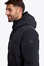 Down jacket with 10 000 membrane 3 | BLACK | Audimas