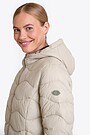 Quilted coat 3 | Cream | Audimas