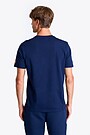 National collection embroidered cotton T-shirt 2 | BLUE | Audimas