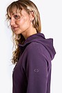 Soft full-zip cotton hoodie 4 | PURPLE | Audimas