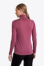 Light merino wool roll neck top 2 | PINK | Audimas