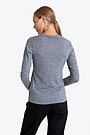 Light merino wool long sleeves top 2 | GREY | Audimas