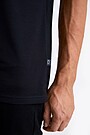 Merino wool T-shirt with print 4 | BLACK | Audimas