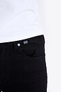 Slim fit jeans with elastane 4 | BLACK | Audimas