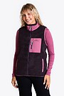 Sherpa fleece vest 1 | PURPLE | Audimas