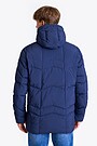 Down jacket with hood 2 | BLUE | Audimas