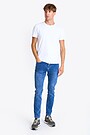 Slim fit jeans with elastane 1 | BLUE | Audimas