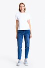 Tapered fit jeans with elastane 1 | BLUE | Audimas