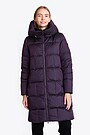 Down coat with cocooning hood 1 | PURPLE | Audimas