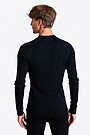 Merino baselayer long sleeve top 2 | BLACK | Audimas