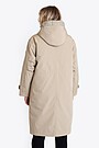 Long coat with detachable insulation 2 | Cream | Audimas